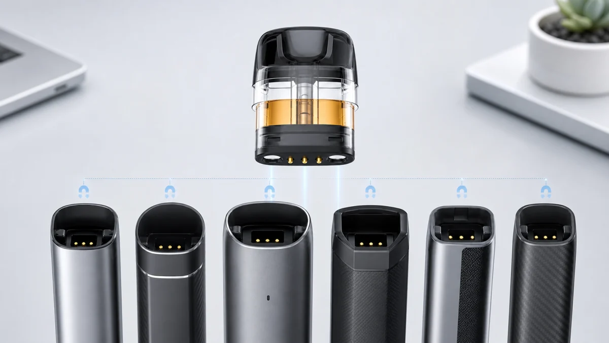 หัวพอต RELX Pod Large 50 nic ใช้กับเครื่องระบบปิดที่รองรับ