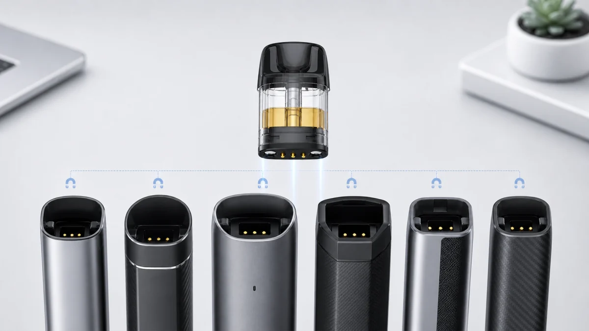 หัวพอต RELX Pro 2 Pod 50 nic ใช้กับเครื่องระบบปิดที่รองรับ