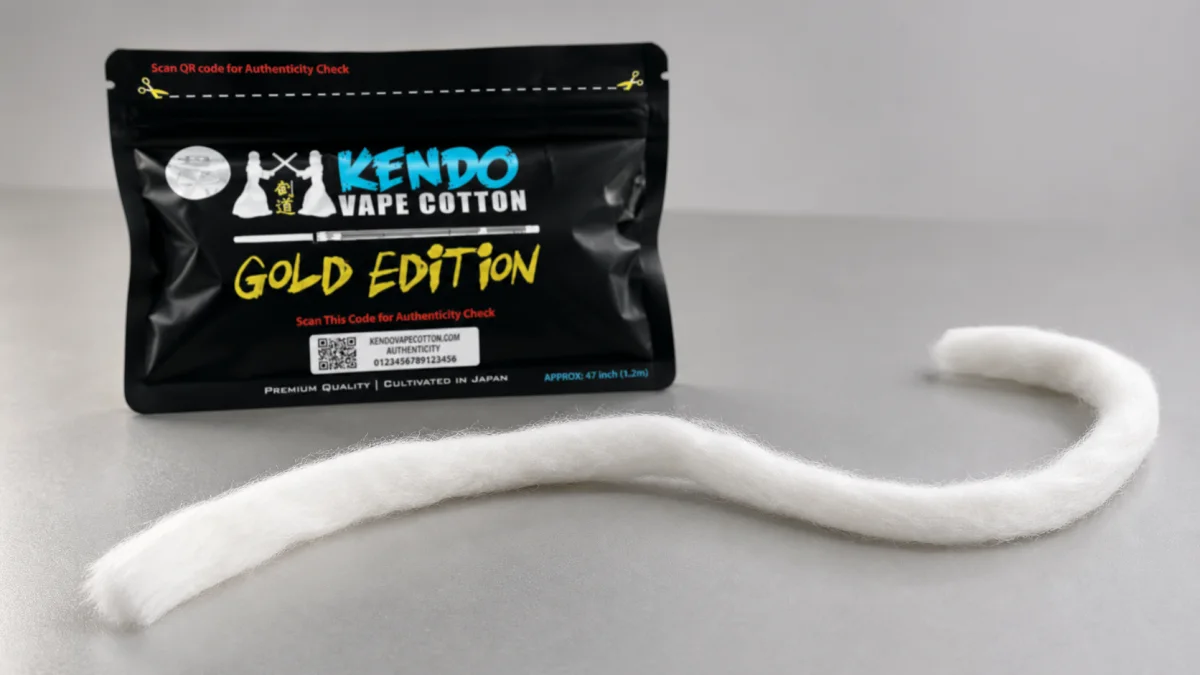 เส้นสำลี Cotton Kendo Gold Edition สำหรับจัดไส้คอยล์
