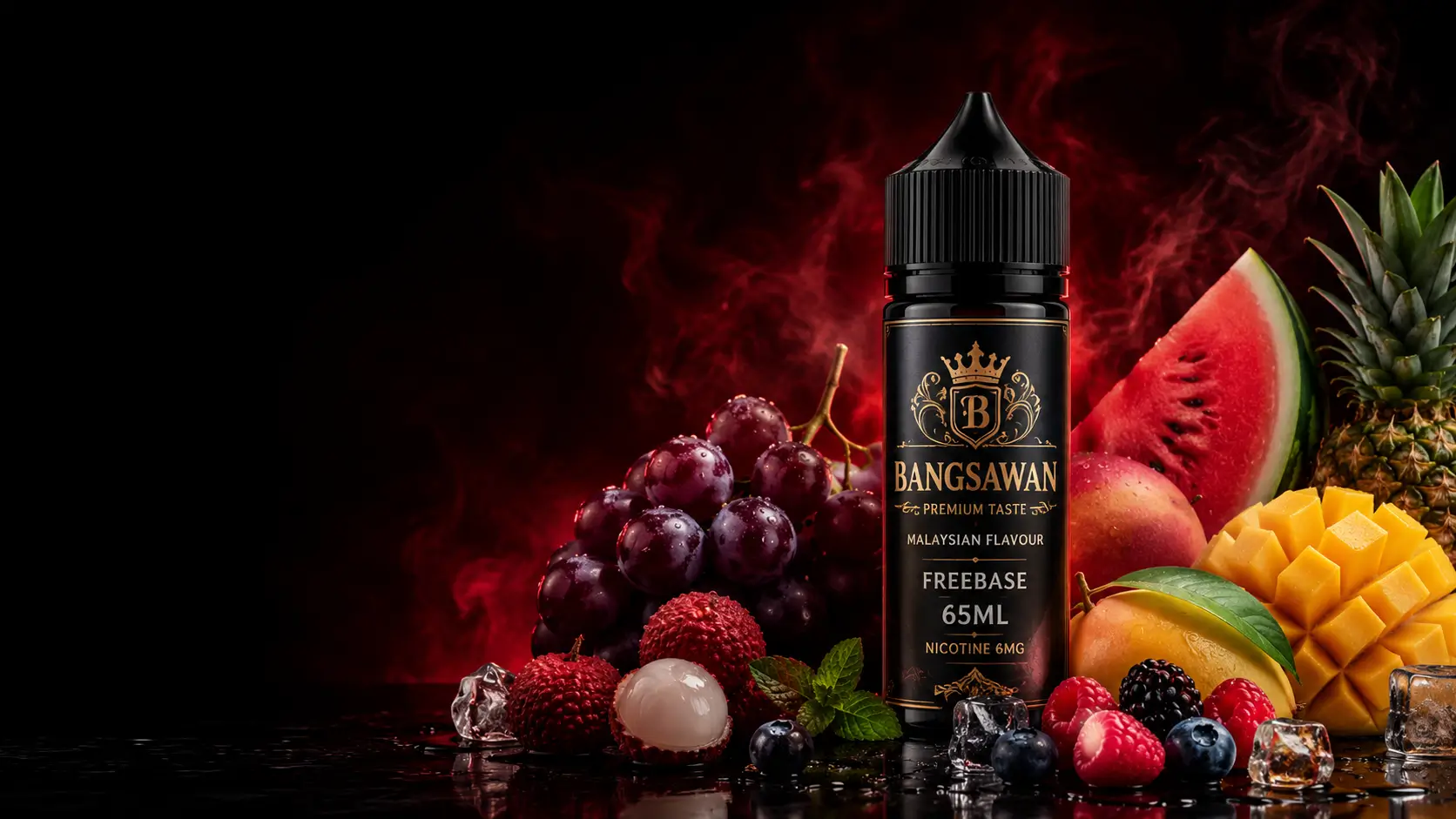 Freebase 65ml Bangsawan น้ำยาฟรีเบส 65ml นิค 6mg