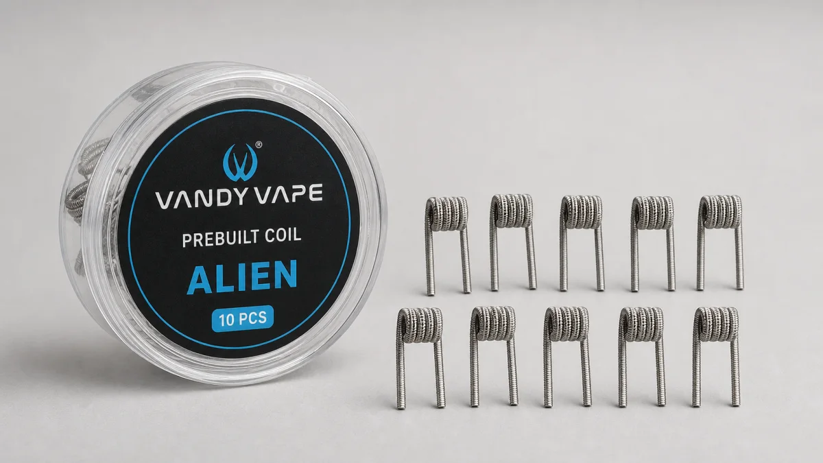 Vandy Vape Alien Coil คอยล์สำเร็จ 10 ชิ้น