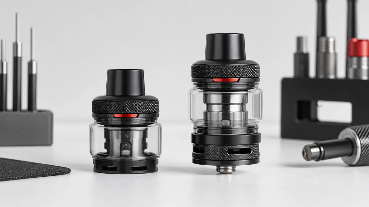 VOOPOO TPP Tank ภาพรวม TPP Pod และ TPP Pod 2