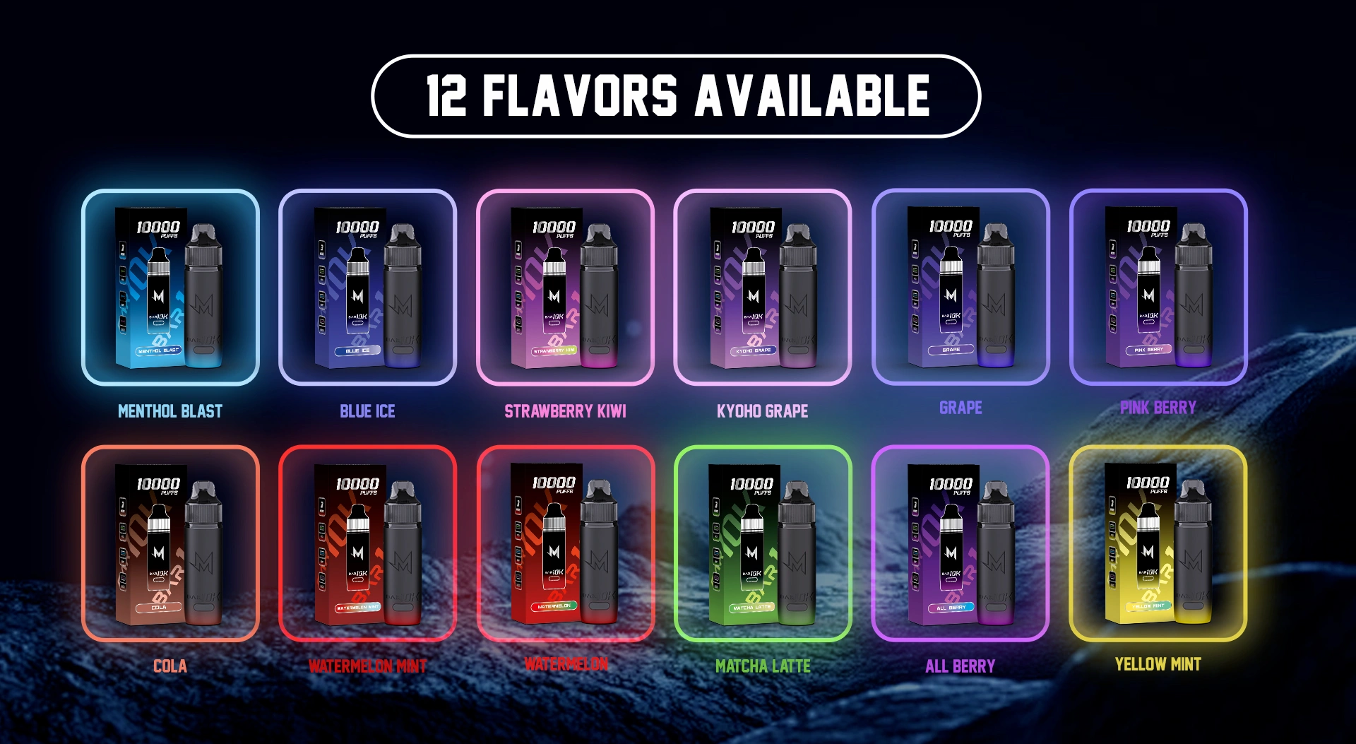 Marbo Bar 10000 Puffs กลิ่นทั้งหมด