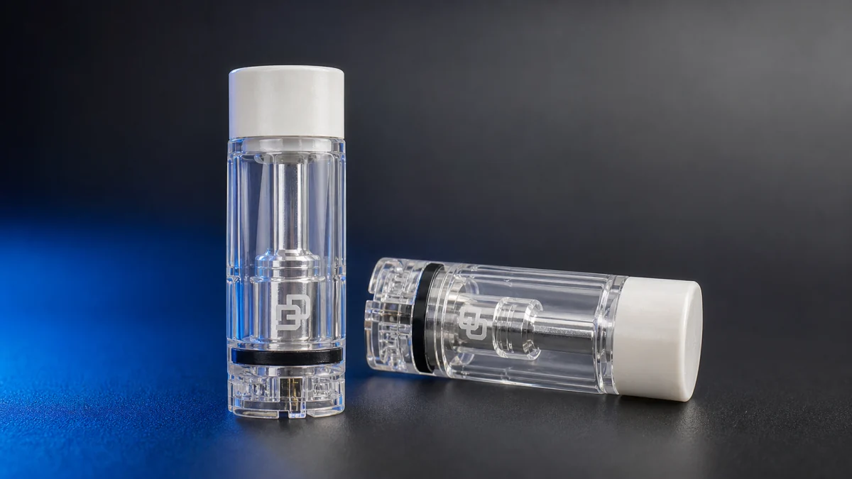 COIL DD RMC ตัวใสพร้อม Mesh Coil และฐานแม่เหล็ก