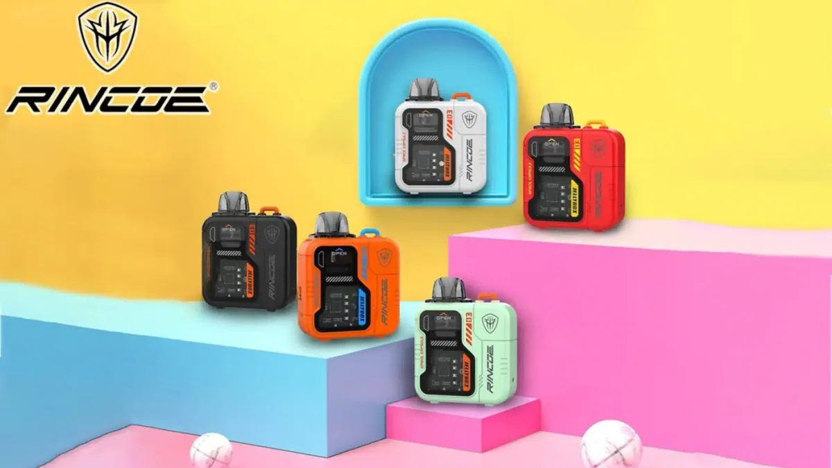 สีตัวเลือกของ Rincoe Jellybox Nano 3 Pod