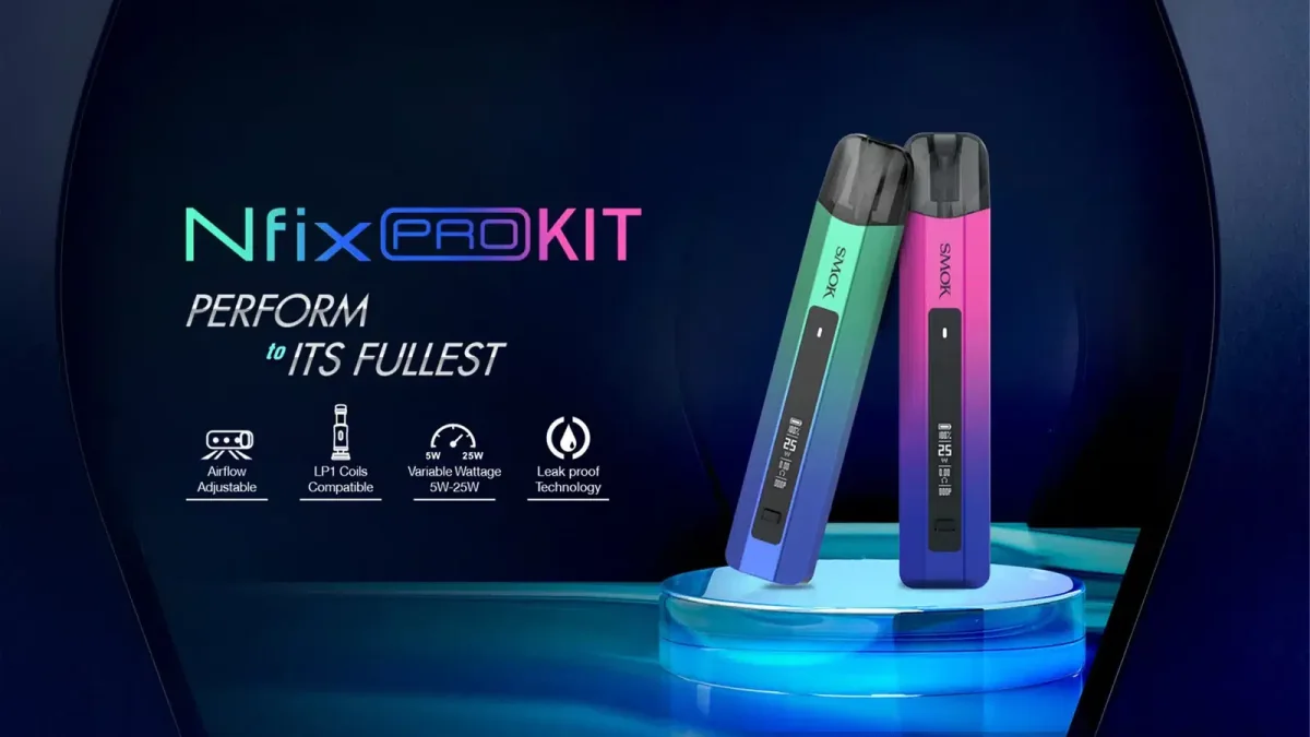 SMOK Nfix Pro kit พอต 25W แบตเตอรี่ 700mAh