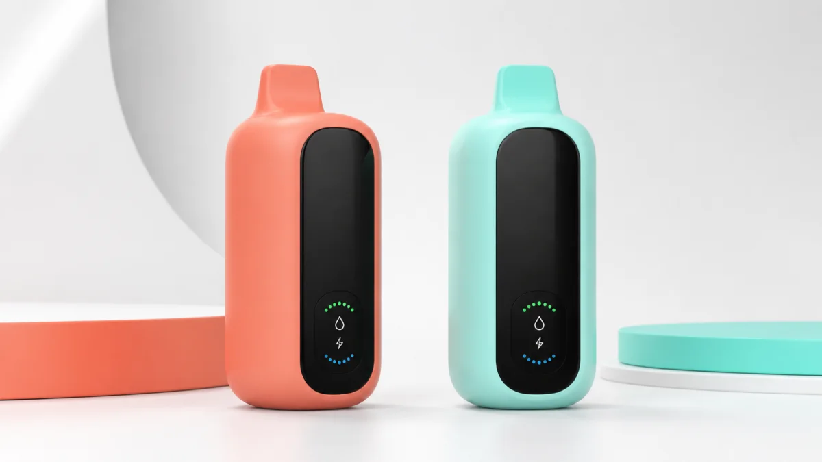 INFY 20000 Puffs ภาพรวมตัวเครื่องและหน้าจอสถานะ